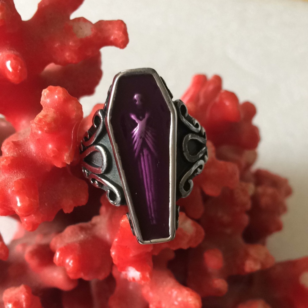 Vintage Mummy pink ring